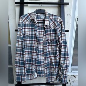 Lucky Brand Saturday stretch flannel